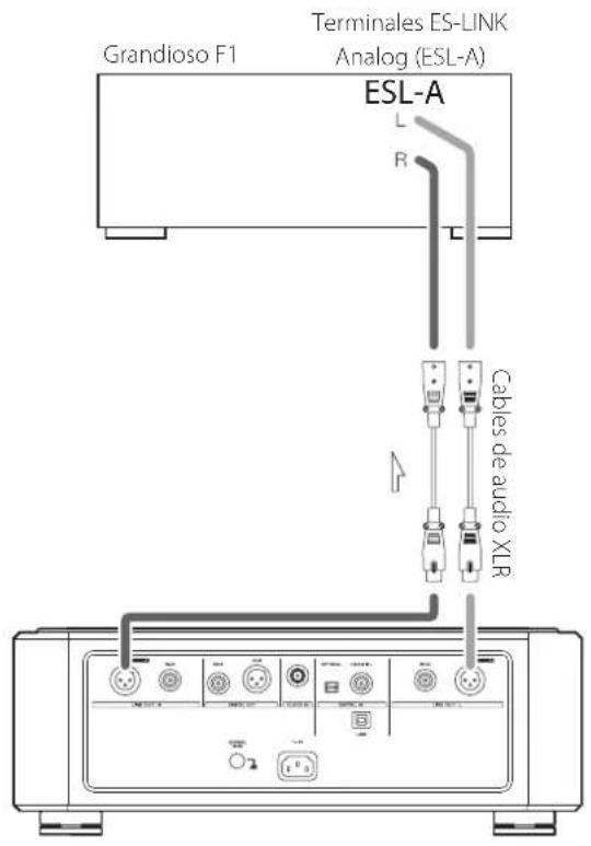 Esoteric Grandioso K1 - Conexión con un Grandioso F1 mediante ES-LINK Analog - 1