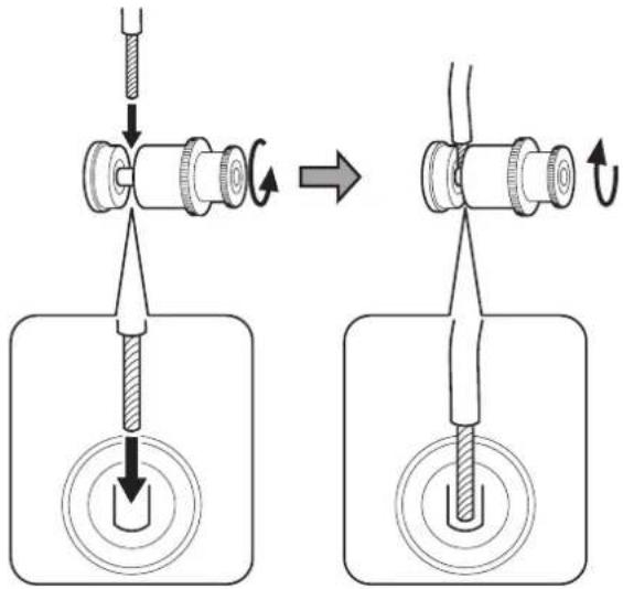 Esoteric Grandioso M1 - Si utiliza cables sin recubrimiento en el extremo (hilos metálicos al descubierto) - 1