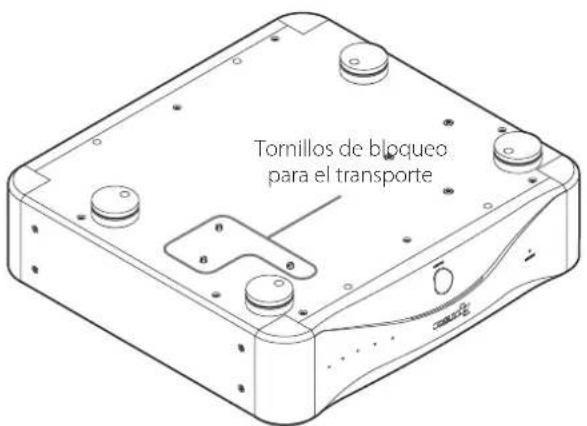 Esoteric Grandioso G1X - Acerca de los tornillos de bloqueo para el transporte - 1