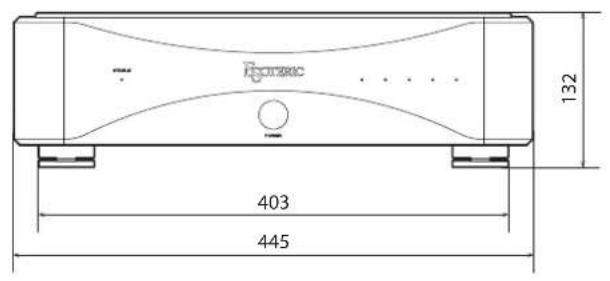 Esoteric Grandioso G1X - Dibujos con las dimensiones - 1