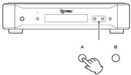 Esoteric G02X - Utilisation des touches a et b pour changer les réglages. - 1
