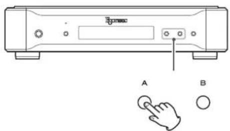 Esoteric G02X - Use the A and B buttons to change the settings. - 1