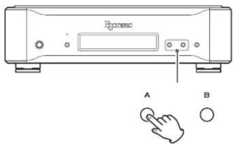 Esoteric G01X - Use los botones A y B para cambiar los ajustes. - 1