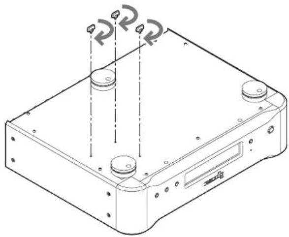Esoteric G01X - Antes de transportar la unidad - 1