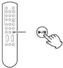 Esoteric K01Xs - When you are done adding tracks to the program, press the play/pause (▶/II) button. - 1