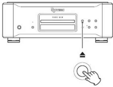 Esoteric K01Xs - Opening and closing the disc tray - 1