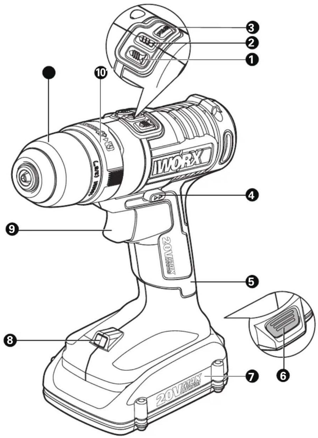 WORX WX178L.3 - 20VMAX LITHIUM - 2