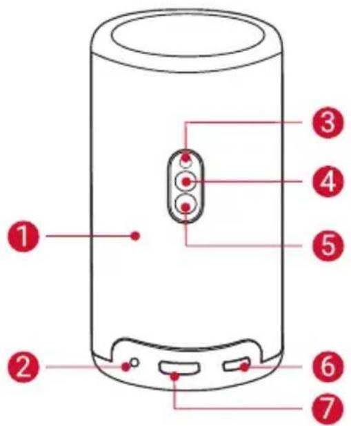 NEBULA Capsule 3 Laser - Rear View - 1