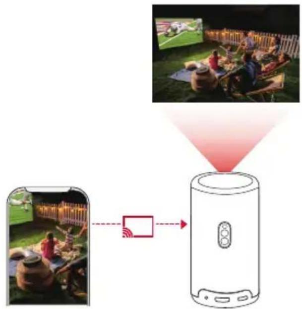 NEBULA Capsule 3 Laser - Diffusion de contenu intégré à l'application - 1