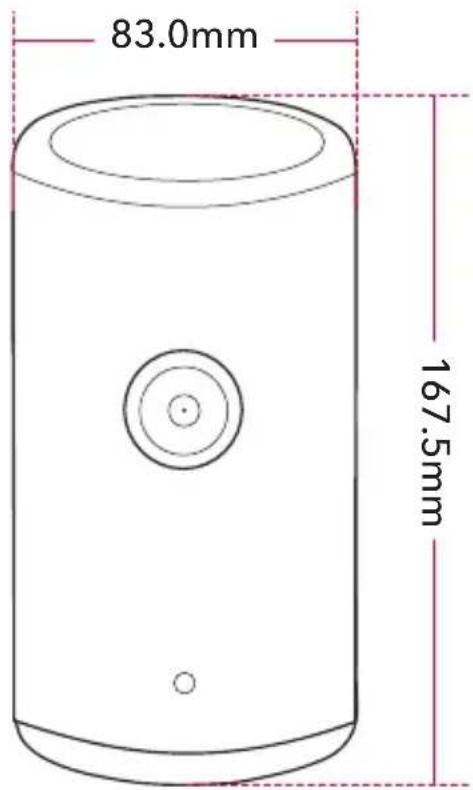 NEBULA Capsule 3 Laser - Dimensiones - 1