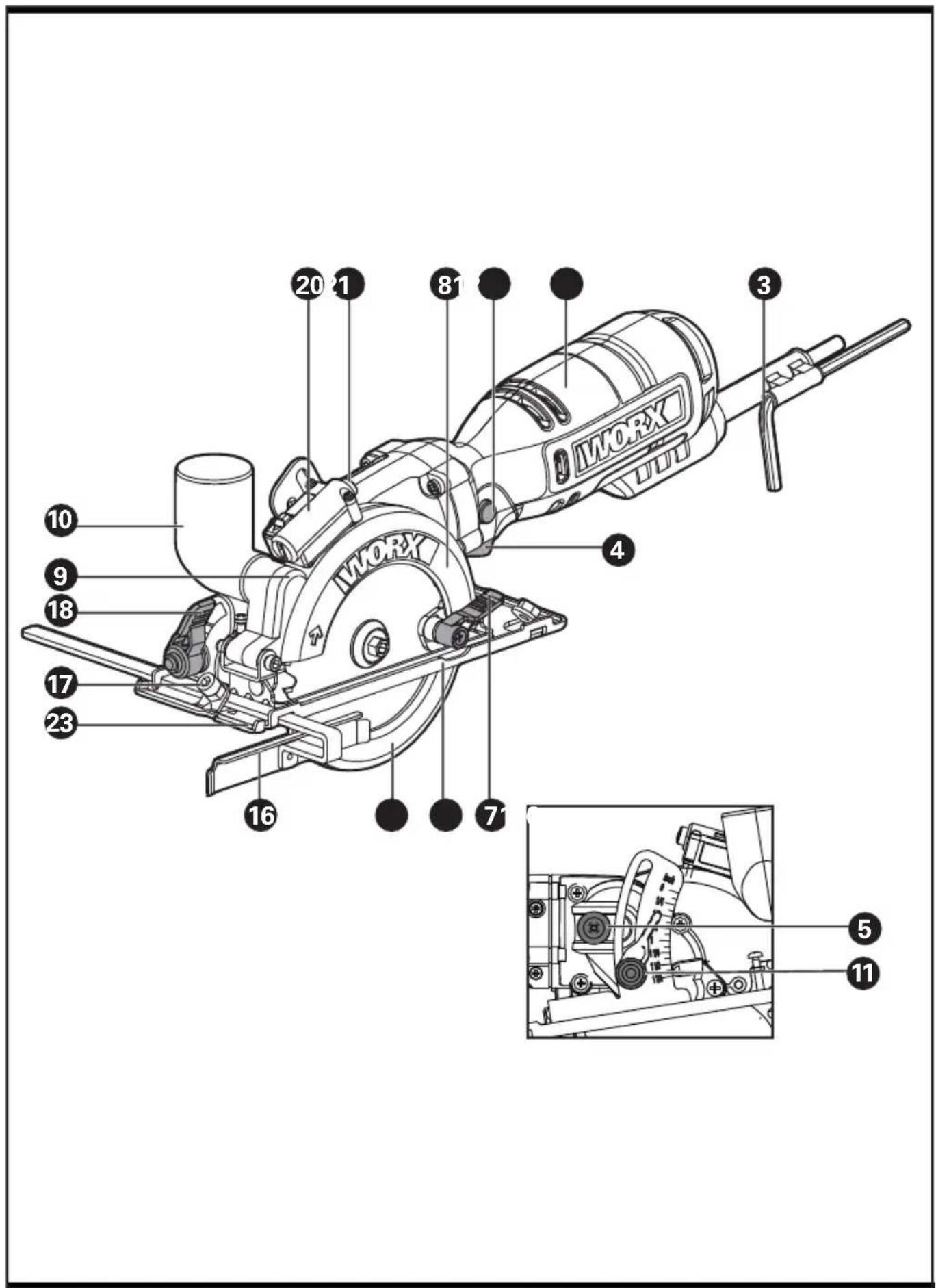 WORX WX427L - ADDITIONAL SAFETY WARNING - 1