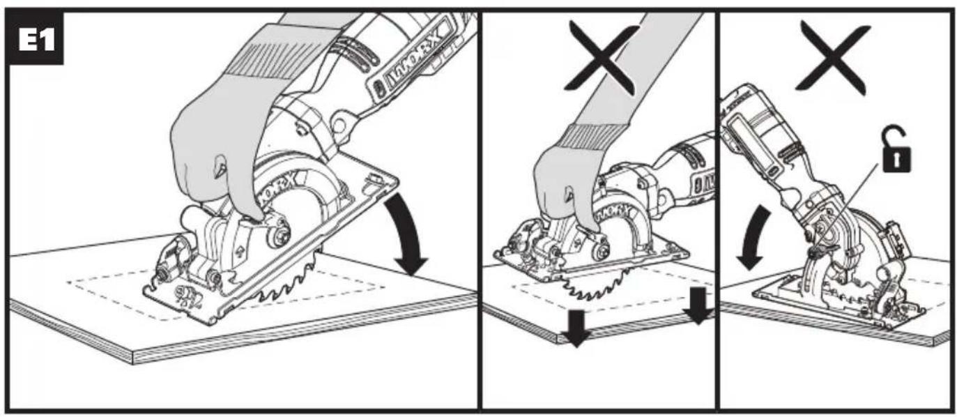 WORX WX427L - Compact Circular Saw EN - 1