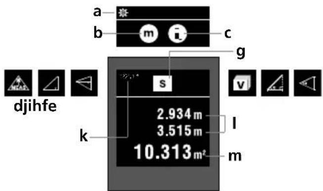 a b c djihfe k s 2.934 m 3.515 m 10.313 m² l m