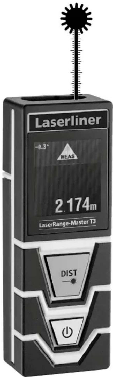 Laserliner -0.3° MEAS 2.174m LaserRange-Master T3 DIST
