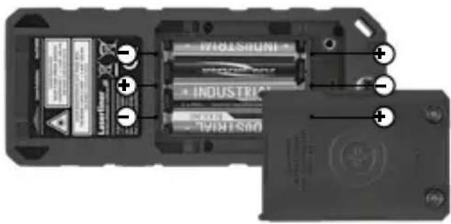 Diagram of an internal battery pack with labeled components including INDUSTRIAL, WISTAEL, and others