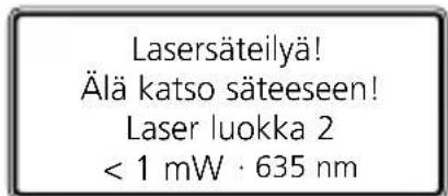 Laserliner LaserRangeMaster i5 - Turvallisuusohjeet - 2