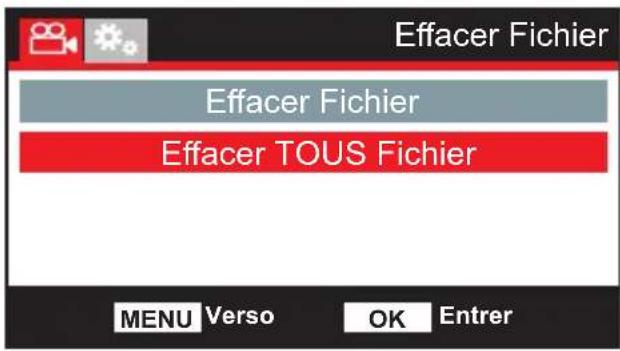 NEXT BASE InCar Cam 212G Deluxe - Effacer des fichiers : - 2