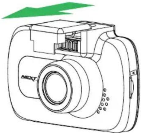 NEXT BASE InCar Cam 212G Deluxe - Retirer le cache anti-poussière de l'in-CAR CAM - 1