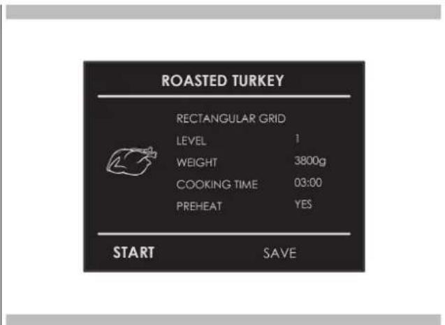 Fulgor Milano FSRC 4807 2P MK 2F X - Selezionare una ricetta preimpostata: - 1
