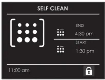 Fulgor Milano FSRC 4807 2P MK 2F X - To Set the Self-Clean Mode - 1