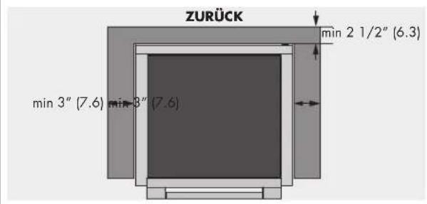 Fulgor Milano FSRC 4807 2P MK 2F X - ZUSÄTZLICHE ABSTÄNDE: - 1
