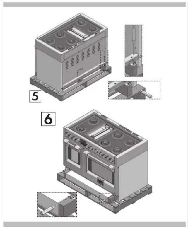 Fulgor Milano FSRC 4807 2P MK 2F X - STEP 3 (For 48" range only) - 1
