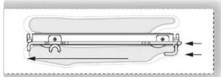 Fulgor Milano FSRC 4807 2P MK 2F X - To replace an extendable rack: - 3