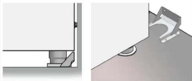 Fulgor Milano FSRC 4807 2P MK 2F X - INSTALLAZIONE DELLA STAFFA ANTI-RIBALTAMENTO - 2