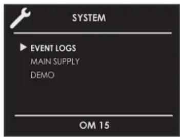 Fulgor Milano FSRC 4807 2P MK 2F X - EN 17 - System Setting - 2