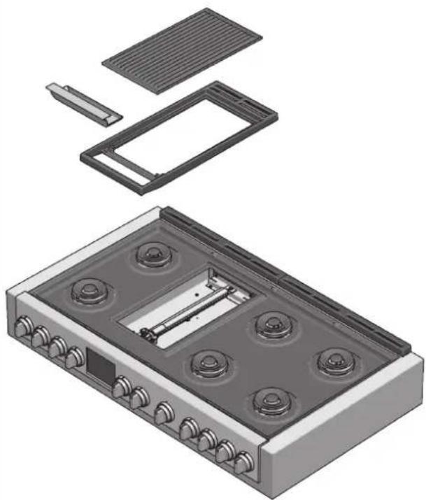 Fulgor Milano FSRC 4807 2P MK 2F X - ATTENZIONE - 1