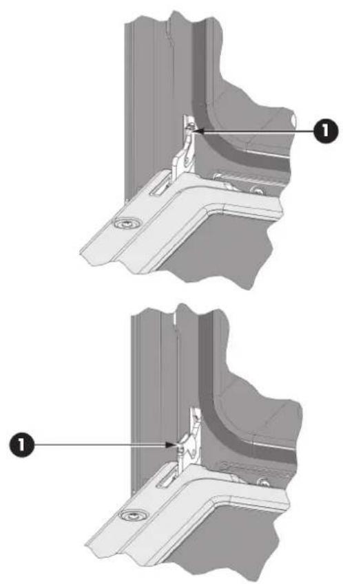Fulgor Milano FSRC 3606 GG ED 2F X - Deur verwijderen - 1