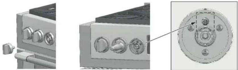 Fulgor Milano FSRC 3606 GG ED 2F X - Omezting van vloeibaar gas in aardgas - 2