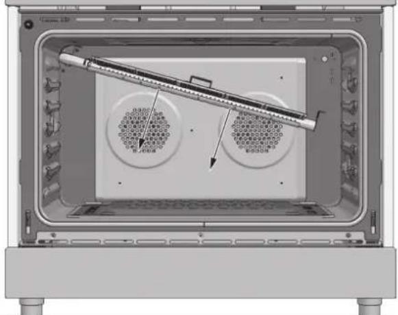 Fulgor Milano FSRC 3606 GG ED 2F X - Vervang injector op (oven grill brander) - 4