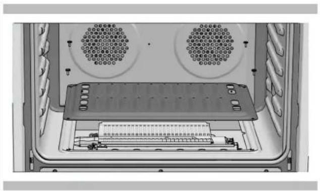 Fulgor Milano FSRC 3606 GG ED 2F X - Vervang injector op (oven onderste brander) - 1