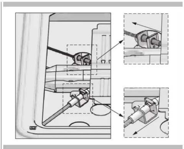 Fulgor Milano FSRC 3606 GG ED 2F X - Replace injector on (oven lower burner) - 2