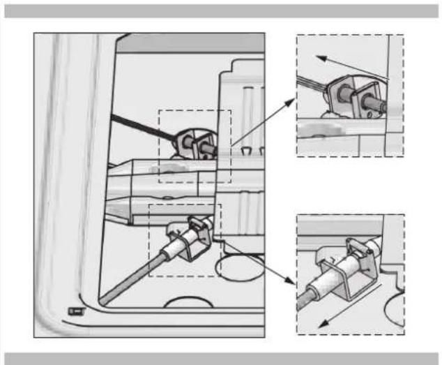 Fulgor Milano FSRC 3606 GG ED 2F X - Vervang injector op (oven onderste brander) - 2