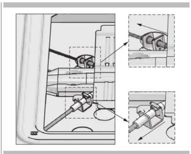 Fulgor Milano FSRC 3606 GG ED 2F X - Sostituzione degli ugelli del (bruciatore inferiore forno) - 2
