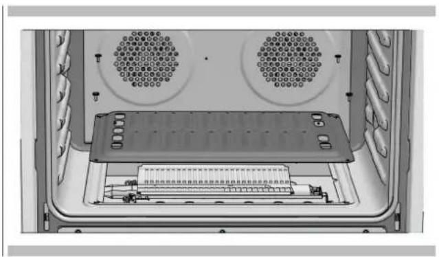 Fulgor Milano FSRC 3606 GG ED 2F X - Replace injector on (oven lower burner) - 1