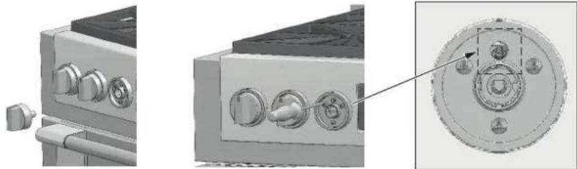 Fulgor Milano FSRC 3606 GG ED 2F X - Conversion da gas liquido a gas naturale - 2