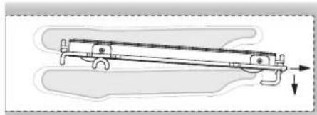 Fulgor Milano FSRC 3606 GG ED 2F X - Come riposizionare la griglia allungabile nel forno: - 2