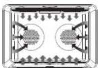 Fulgor Milano FSRC 3004 P MI ED 2F X - Manopole - 7