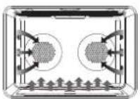 Fulgor Milano FSRC 3605 P MI ED 2F X - Knobs - 6