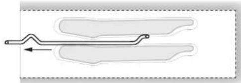 Fulgor Milano FSRC 3605 P MI ED 2F X - To remove oven rack from the oven: - 1