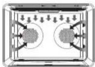 Fulgor Milano FSRC 3605 P MI ED 2F X - Manopole - 4