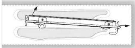 Fulgor Milano FSRC 3605 P MI ED 2F MBK - Come estrarre la griglia allungabile dal forno: - 1
