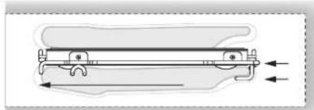 Fulgor Milano FSRC 3605 P MI ED 2F MBK - Come riposizionare la griglia allungabile nel forno: - 3