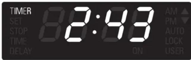 Fulgor Milano FSRC 3605 P MI ED 2F MBK - To Set the Timer - 2