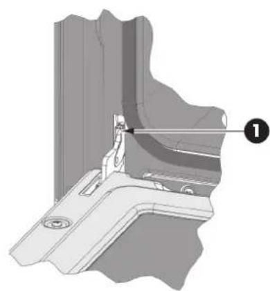 Fulgor Milano FSRC 3605 P MI ED 2F MBK - Come rimontare la porta - 1