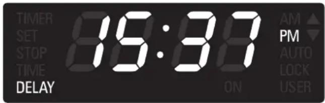 Fulgor Milano FSRC 3605 P MI ED 2F MBK - To Delay the Start of a Timed Mode - 2