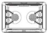 Fulgor Milano FSRC 3605 P MI ED 2F MBK - Knobs - 1